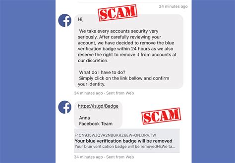 facebook scams about winning money.
